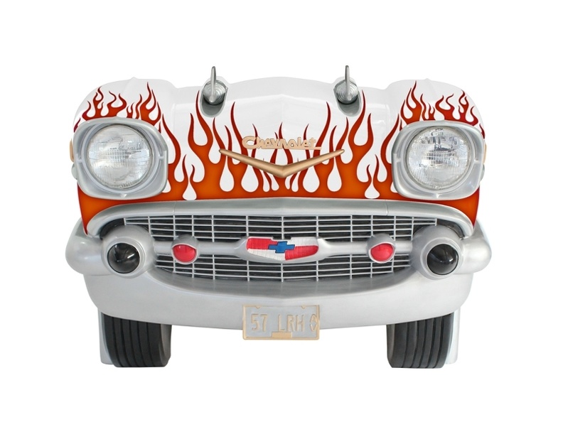 JJ1278_WHITE_57_CHEVY_VINTAGE_CAR_AMERICAN_DINNERS_SEAT_RED_FLAMES_1.JPG