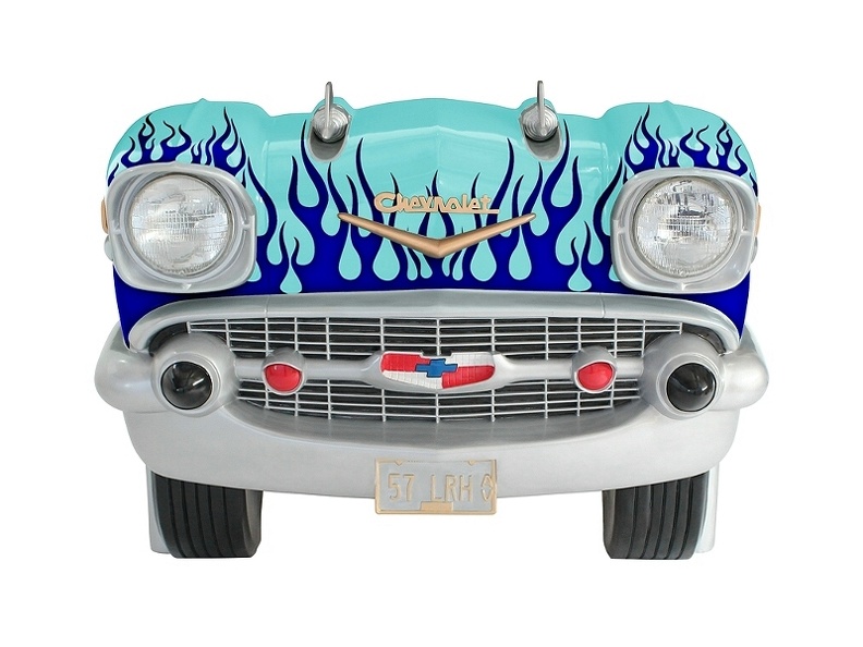 JJ1288_TURQUOISE_57_CHEVY_VINTAGE_CAR_AMERICAN_DINNERS_SEAT_BLUE_FLAMES_1.JPG