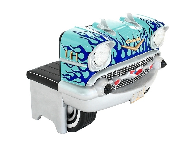JJ1288_TURQUOISE_57_CHEVY_VINTAGE_CAR_AMERICAN_DINNERS_SEAT_BLUE_FLAMES_2.JPG