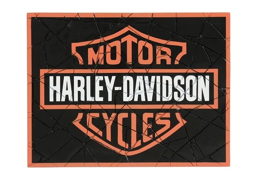JJ1486 HARLEY DAVIDSON MOSAIC WALL TILE ALL SIZES NAME DESIGNS AVAILABLE 1