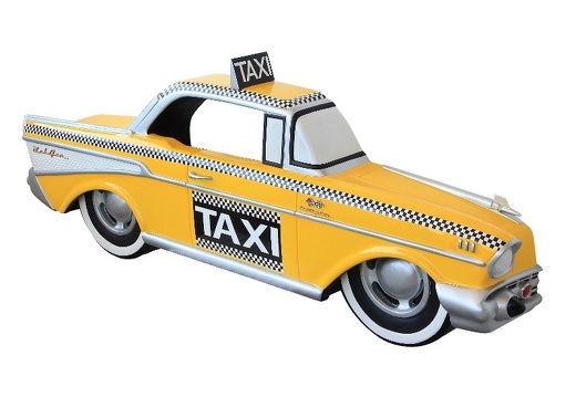 N6183 FAMOUS YELLOW NEW YORK TAXI ADVERTISING SIGN 1