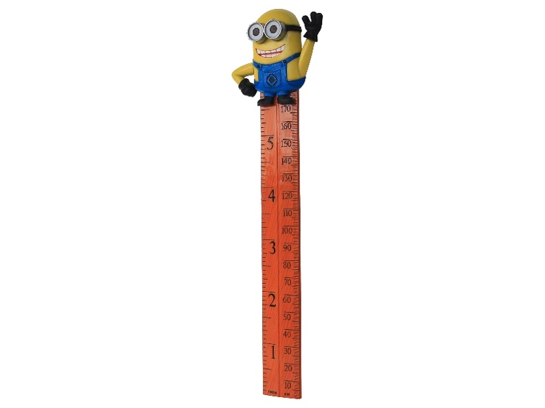 B0414_FUNNY_YELLOW_MINION_HOW_TALL_ARE_YOU_RULER_2.JPG