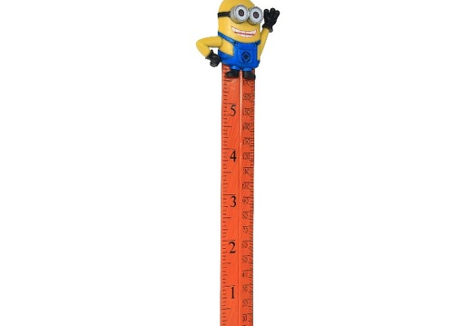 B0414 FUNNY YELLOW MINION HOW TALL ARE YOU RULER 3