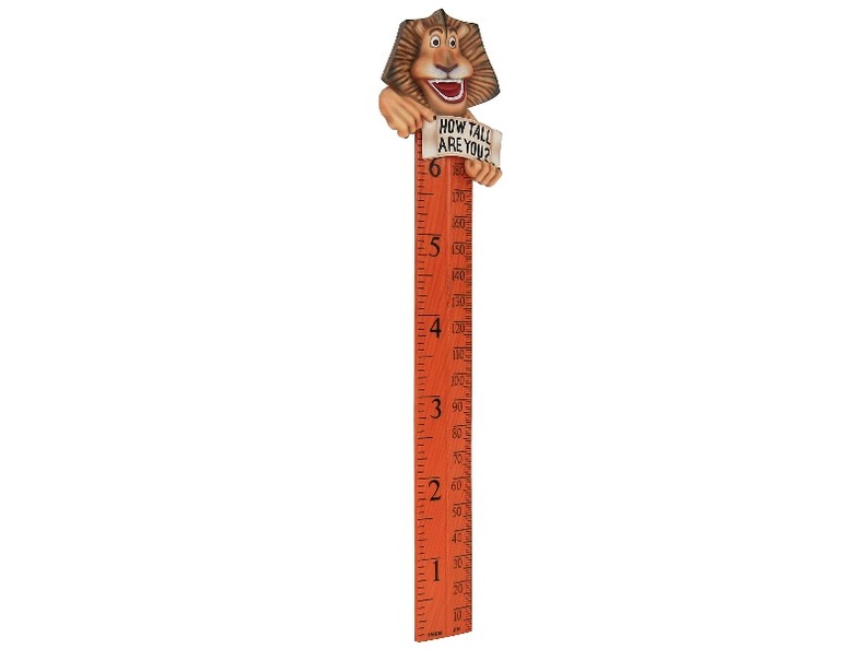 B0418_FRIENDLY_FUNNY_LION_HOW_TALL_ARE_YOU_RULER_2.JPG