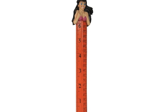 B0422 FRIENDLY FUNNY MERMAID HOW TALL ARE YOU RULER 2