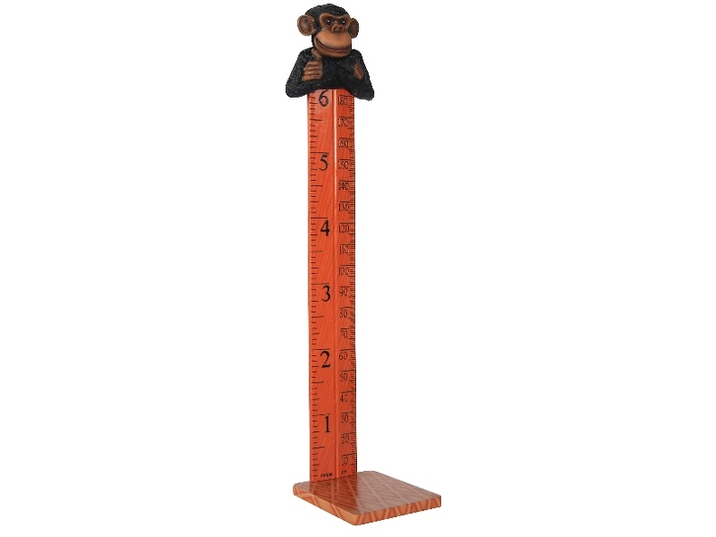 B0424_FRIENDLY_FUNNY_MONKEY_HOW_TALL_ARE_YOU_RULER_ON_A_BASE_2.JPG