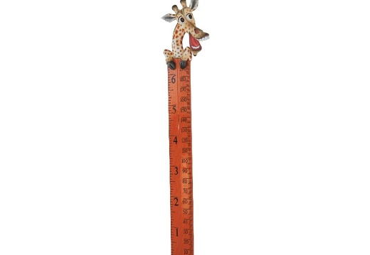 B0428 FRIENDLY FUNNY GIRAFFE HOW TALL ARE YOU RULER 2