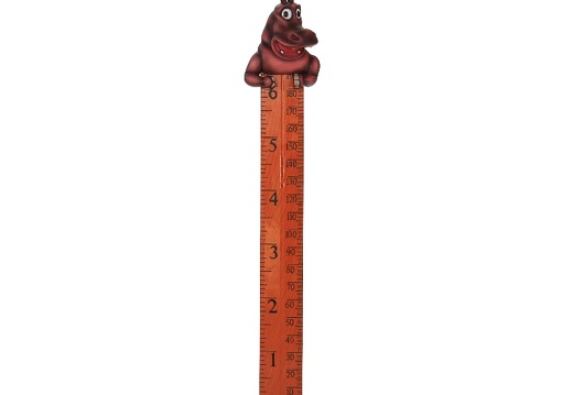 B0429 FRIENDLY FUNNY HIPPAPOTATUS HOW TALL ARE YOU RULER 1