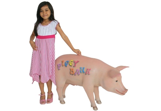 JBA164 FULLY FUNCTIONAL PIGGY BANK ANY COLOUR PIG AVAILABLE 1