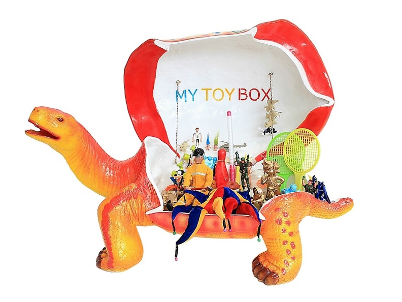 JBA199_FULL_FUNCTIONAL_BEAUTIFULLY_PAINTED_DECORATED_CHILDRENS_TURTLE_TOY_BOX_OPENING_SHELL_1.JPG
