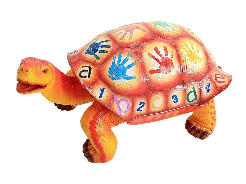 JBA199_FULL_FUNCTIONAL_BEAUTIFULLY_PAINTED_DECORATED_CHILDRENS_TURTLE_TOY_BOX_OPENING_SHELL_2.JPG