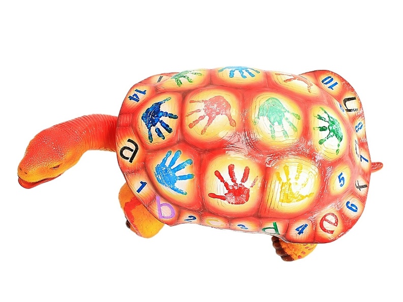 JBA199_FULL_FUNCTIONAL_BEAUTIFULLY_PAINTED_DECORATED_CHILDRENS_TURTLE_TOY_BOX_OPENING_SHELL_3.JPG
