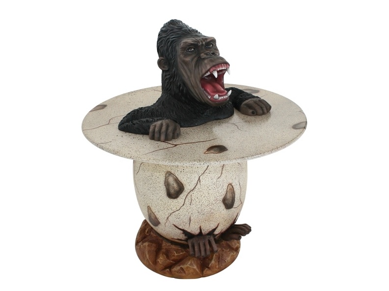JJ1437_MALE_ANGRY_GORILLA_CLIMBING_OUT_OF_A_EGG_TABLE_2.JPG