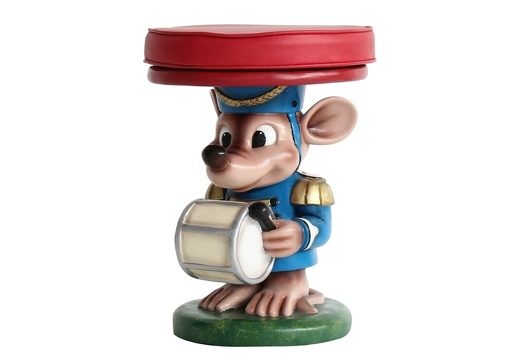 JJ1447 FUNNY MUSICAL MOUSE DRUM STOOL 2