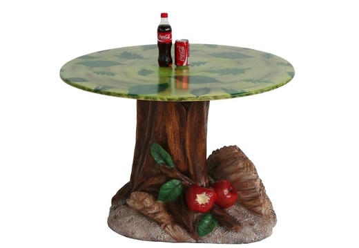 JJ1998 TREE TRUNK WITH APPLES TABLE 2