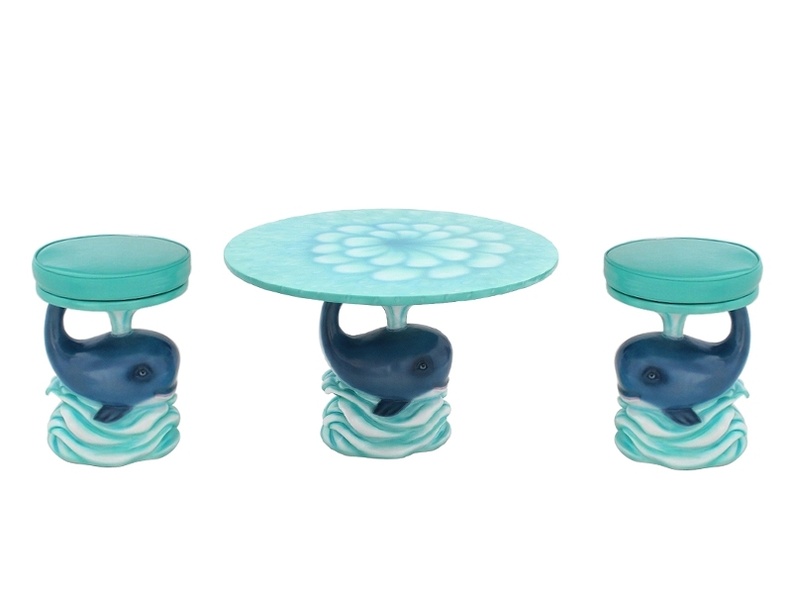 JJ453_FUNNY_CUTE_WHALE_TABLE_WATER_EFFECT_TOP_LARGE_2_WHALE_STOOLS.JPG
