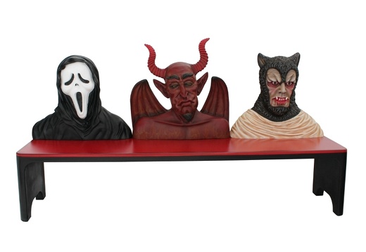 JJ5066 FAMOUS SCARY MONSTERS BENCH