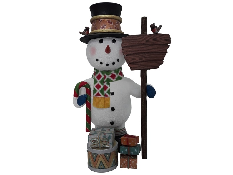 1631_CHRISTMAS_SNOWMAN_STATUE_HOLDING_SIGN_CANDY_CANE_1.JPG