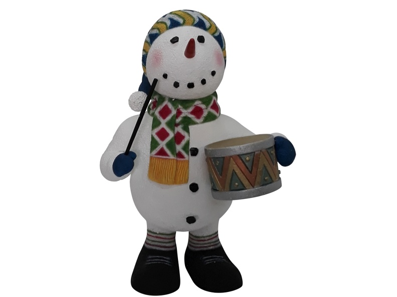 1639_CHRISTMAS_SNOWMAN_STATUE_PLAYING_TOY_DRUM_1.JPG
