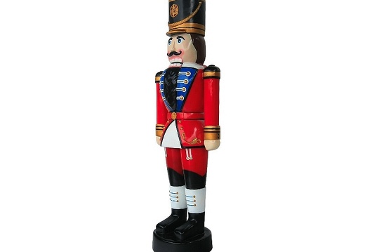 923 CHRISTMAS RED SOLDIER NUTCRACKER 6 5 FOOT 2