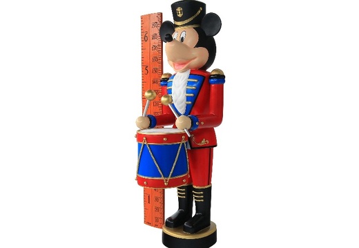 928 MOUSE NUTCRACKER SOLDIER HOW TALL ARE YOU RULER 6 5 FOOT 2