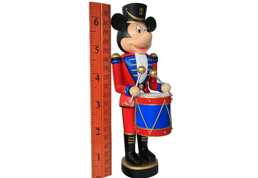928 MOUSE NUTCRACKER SOLDIER HOW TALL ARE YOU RULER 6 5 FOOT 3