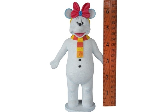 944 FEMALE MOUSE SNOWMAN HOW TALL ARE YOU RULER 1