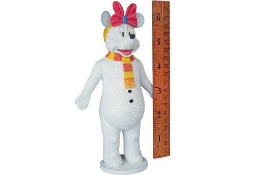 944 FEMALE MOUSE SNOWMAN HOW TALL ARE YOU RULER 2