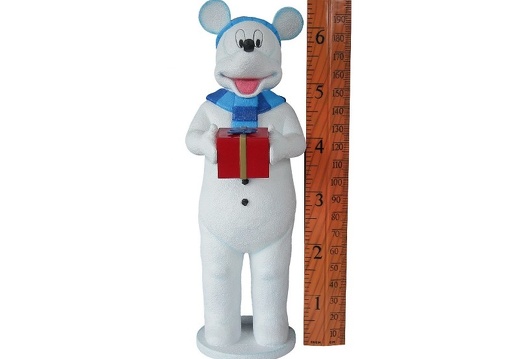 945 MALE MOUSE SNOWMAN HOW TALL ARE YOU RULER 1