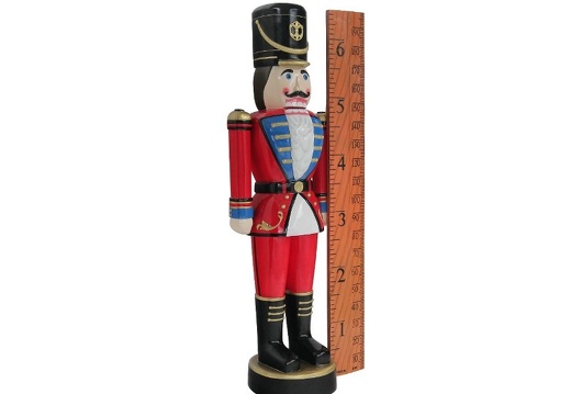 952 CHRISTMAS NUT CRACKER SOLIDER HOW TALL ARE YOU RULER 2
