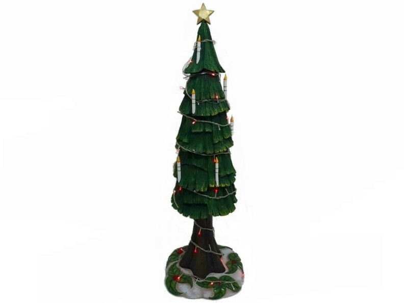 985_3D_CHRISTMAS_TREE_WITH_CANDLES_HOLLY_LEAVES_BASE_4_FOOT.JPG