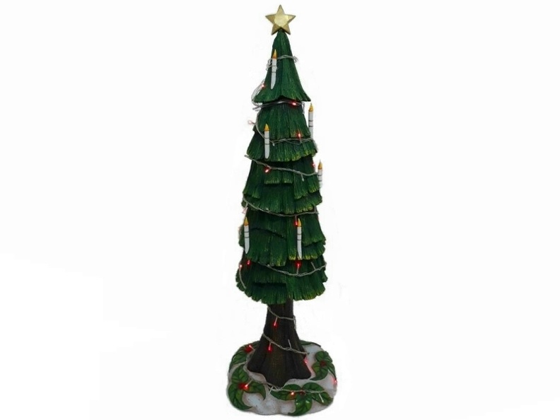 987_3D_CHRISTMAS_TREE_WITH_CANDLES_HOLLY_LEAVES_BASE_8_FOOT.JPG