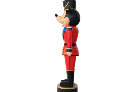 B0253 4 FOOT FUNNY MOUSE CHRISTMAS SOLDIER NUTCRACKER STATUE 3