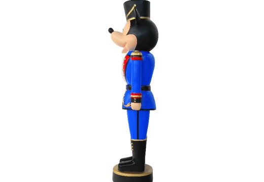 B0255  4 FOOT FUNNY MOUSE CHRISTMAS SOLDIER NUTCRACKER STATUE 3