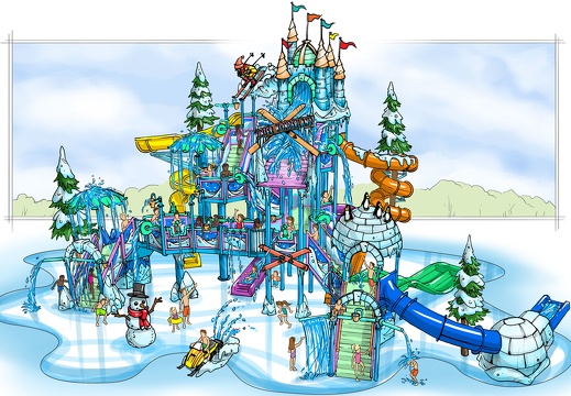 CONDRA7 CONCEPTUAL DRAWINGS RENDERS PLANS FOR WATER PARK THEME PARK PROJECTS 3D CUSTOM THEMING