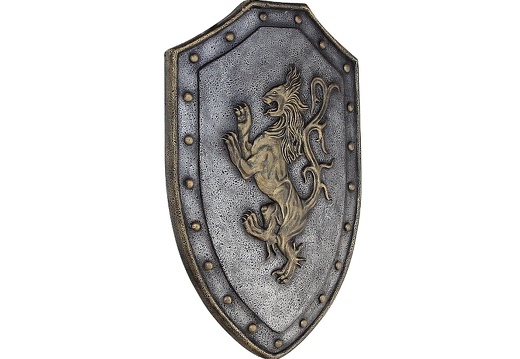 N232 MEDIEVAL KNIGHT IN AMOUR SHIELD WALL MOUNTED 2