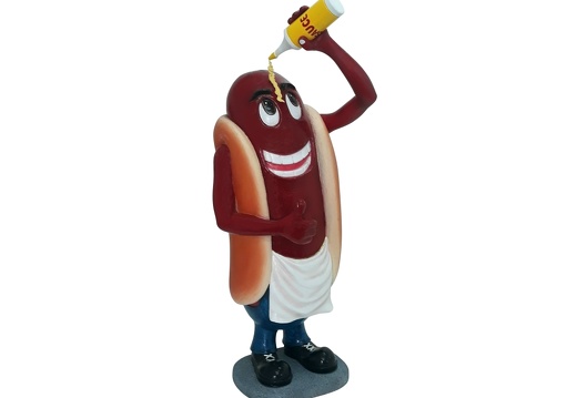 1517 HOT DOG ADVERTISING SIGN STATUE 2