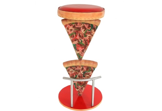 JBTH055C DELICIOUS LOOKING PIZZA STOOL