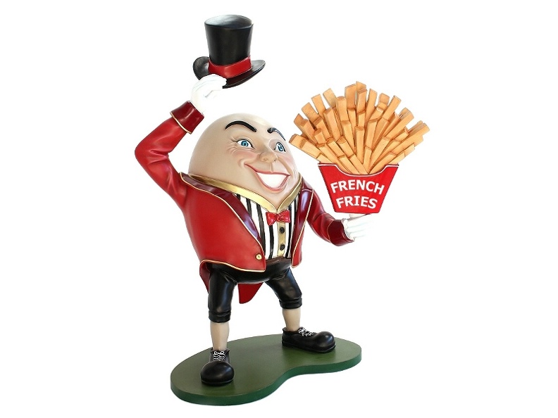 JBTH088_HUMPTY_DUMPTY_NURSERY_RHYME_STATUE_WITH_DELICIOUS_LOOKING_FRENCH_FRIES_HAT_OFF.JPG
