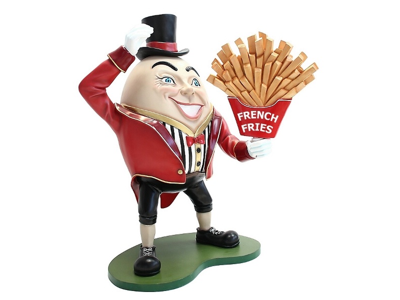 JBTH089_HUMPTY_DUMPTY_NURSERY_RHYME_STATUE_WITH_DELICIOUS_LOOKING_FRENCH_FRIES_HAT_ON.JPG