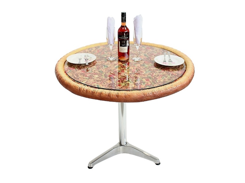JBTH114_DELICIOUS_LOOKING_PIZZA_TABLE_REMOVABLE_PERSEPEX_TOP_COVER_ALUMINUM_BASE_1.JPG