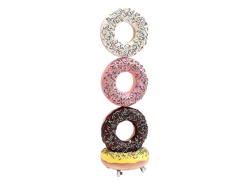 JBTH119_DELICIOUS_DOUGHNUTS_ADVERTISING_DISPLAY_ALL_DOUGHNUTS_ROTATE_INDIVIDUALLY_LOCKABLE_CASTERS_ON_BASE_1.JPG