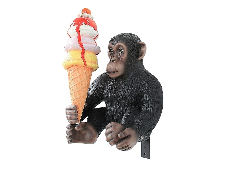 JBTH138_WALL_MOUNTED_BABY_MONKEY_HOLDING_DELICIOUS_ICE_CREAM.JPG
