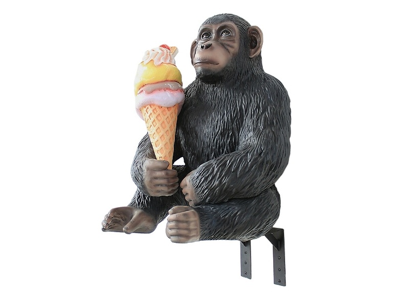 JBTH139A_WALL_MOUNTED_MONKEY_HOLDING_DELICIOUS_ICE_CREAM.JPG