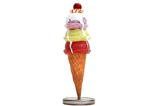 JBTH213 DELICIOUS ICE CREAM WITH CREAM CHERRY 22 INCHES TALL