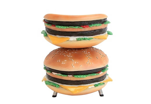 JBTH248A DELICIOUS LOOKING DOUBLE DOUBLE CHEESE BURGER CHAIR 2