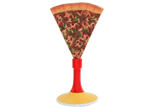 JBTH252A DELICIOUS LOOKING LARGE PIZZA SLICE ADVERTISING DISPLAY