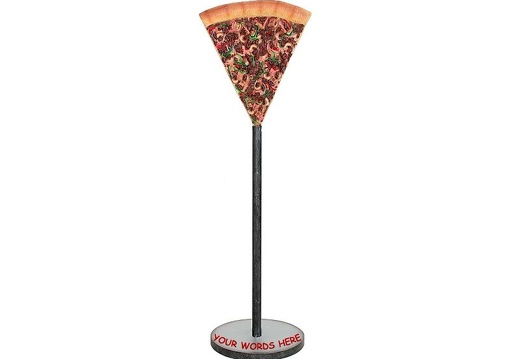 JBTH252 DELICIOUS PIZZA ADVERTISING DISPLAY STAND NO BOARD