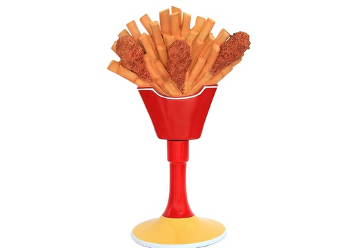 JBTH257A DELICIOUS LOOKING CHICKEN CHIPS ADVERTISING DISPLAY 1