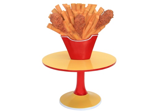 JBTH257C DELICIOUS LOOKING CHICKEN CHIPS TABLE SMALL 1